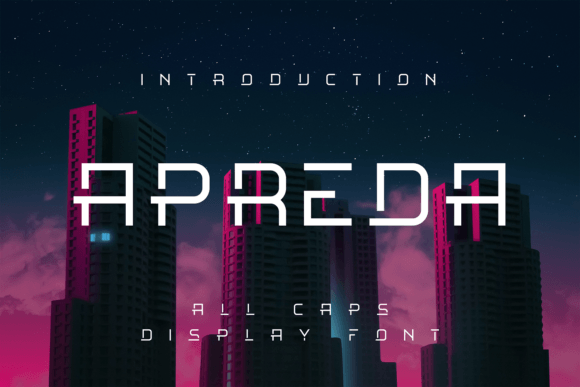 Apreda: A Bold Font for Digital Campaigns
