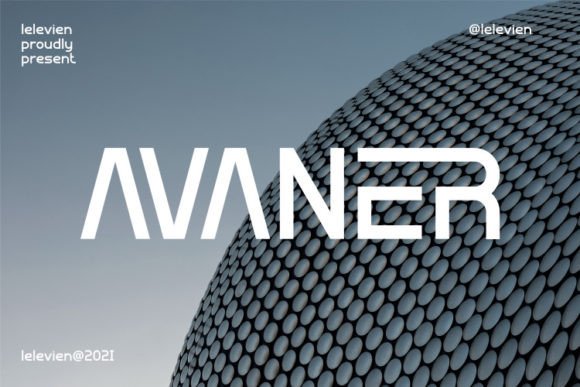 Avaner: A Stylish Display Font