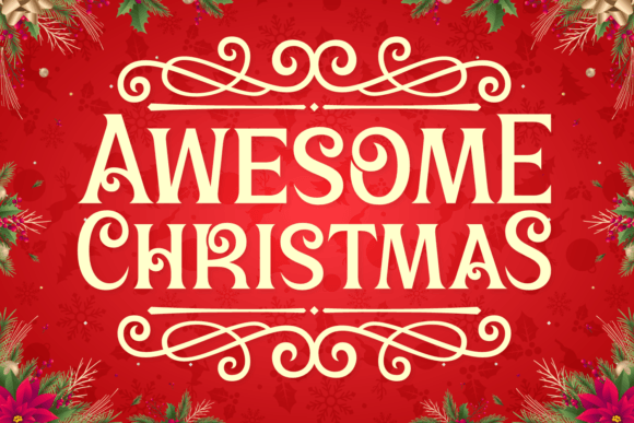 Awesome Christmas Font
