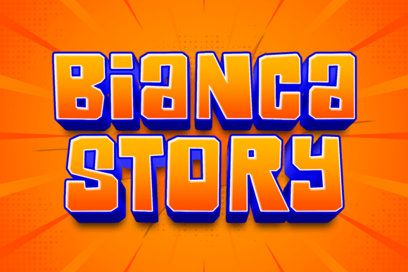 Bianca Story Font for Creative Campaigns