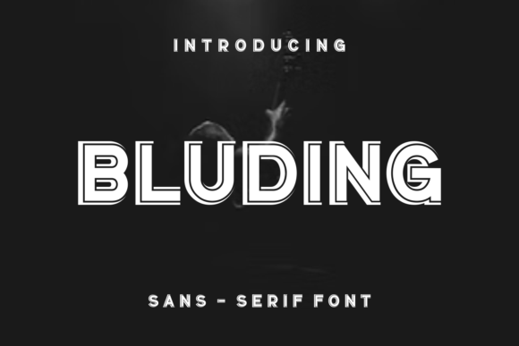 Bluding Font for Creative Makers
