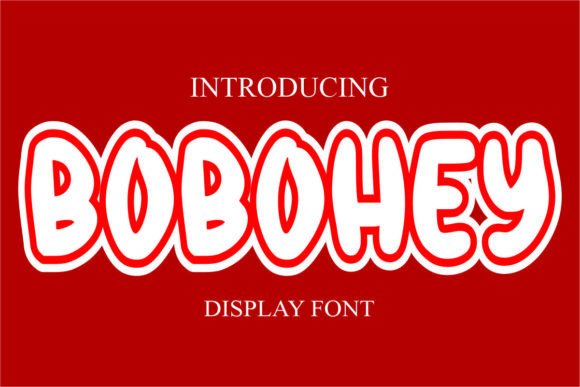 Bobohey Font: A Sweet Touch for Editorial Design