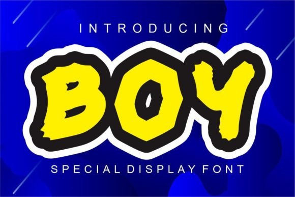 Boy Font for Bold Branding