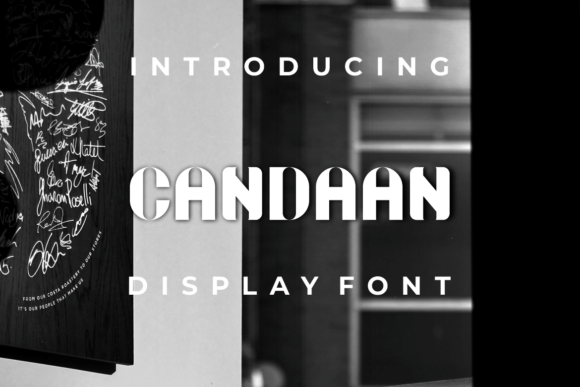 Candaan Font: Bold & Daring Design