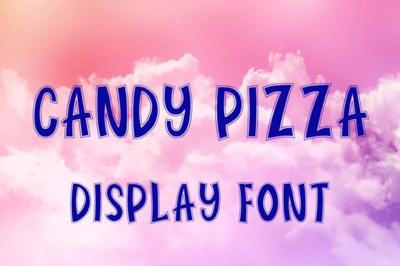 Candy Pizza Font for Web Design