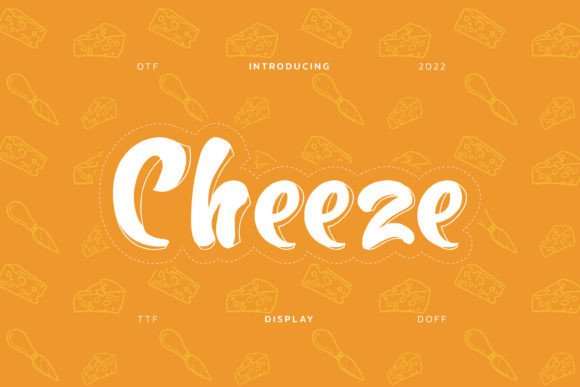 Cheeze Font: Bubbly Display for Digital Campaigns