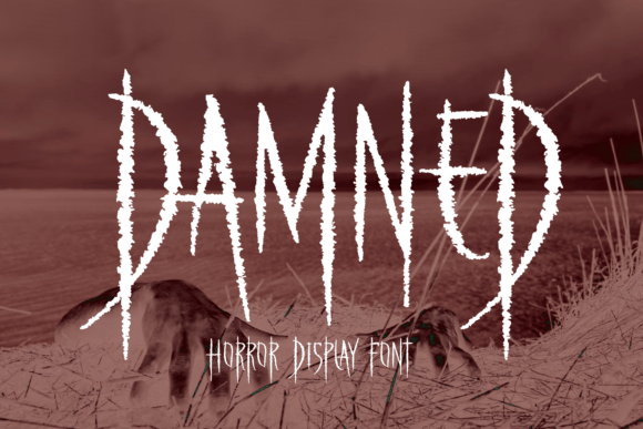 Damned Font for Spooky Branding