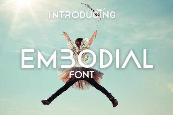 Embodial Font for Creative Projects