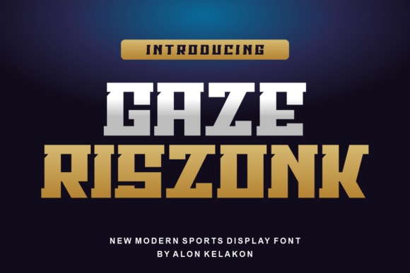 Gaze Riszonk Font Review