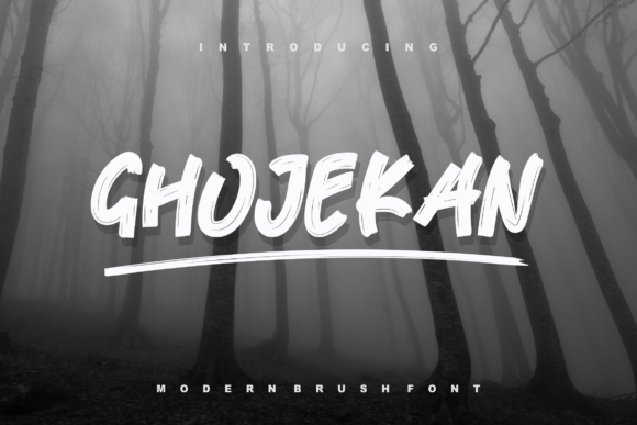 Ghojekan: A Bold Font for Business Branding