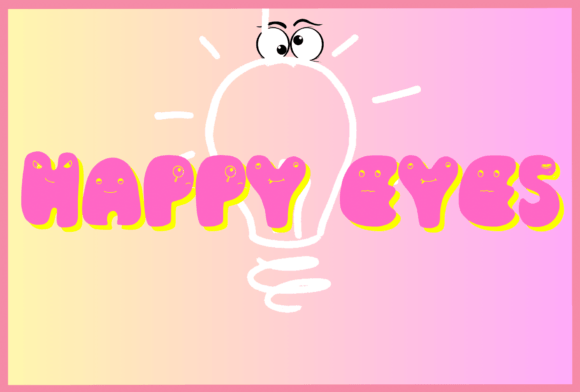 Happy Eyes Font for Creative Brands