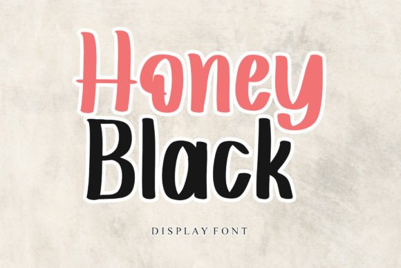 Honey Black Font Review