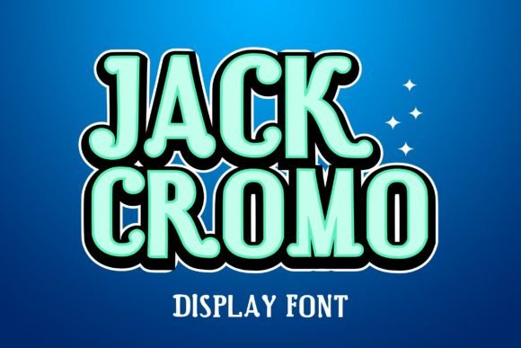 Jack Cromo: A Fun Display Font for Creative Campaigns
