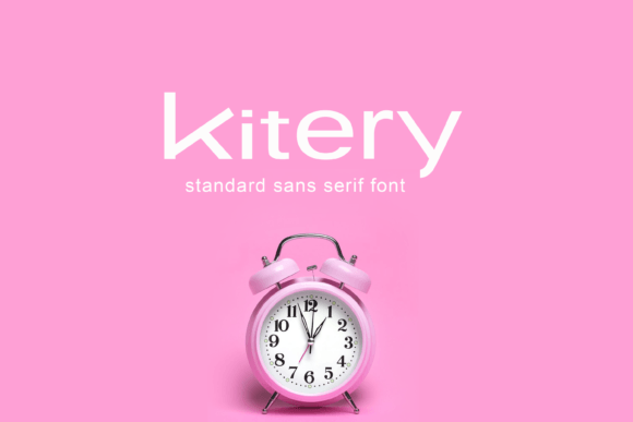 Kitery: A Bold Display Font for Creative Projects