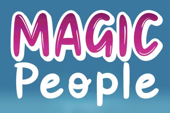 Magic People Font Review