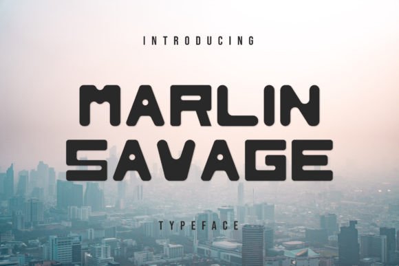 Marlin Savage Font: Bold and Beautiful