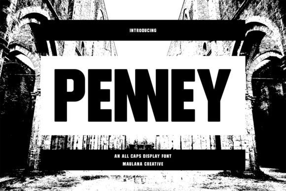 Penney Font: Modern Display Type