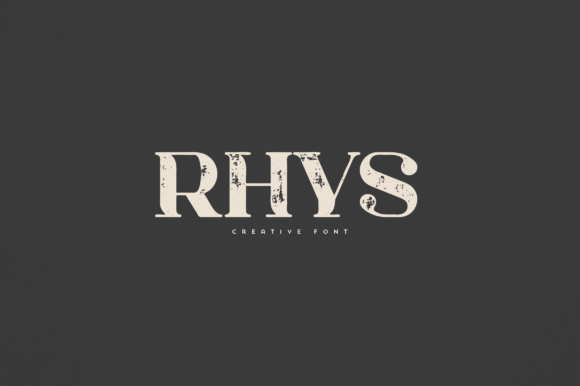 Rhys: A Display Font for Elegant Branding