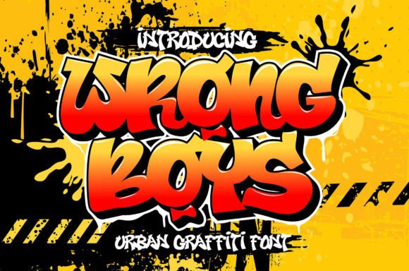 Wrong Boys Font for Creative Projects